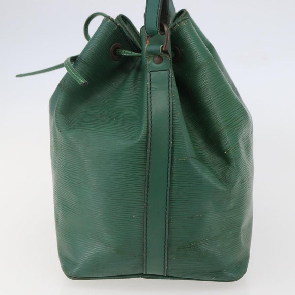 LOUIS VUITTON Epi Petit Noe Shoulder Bag Green M44104 LV Auth bs29603