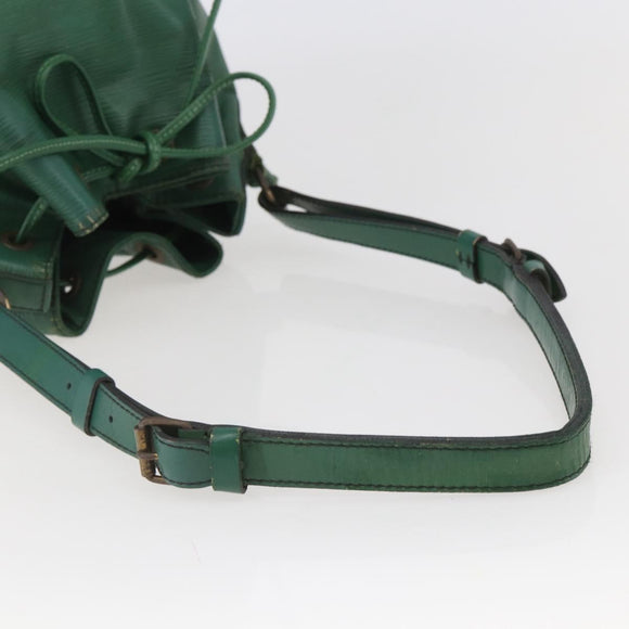 LOUIS VUITTON Epi Petit Noe Shoulder Bag Green M44104 LV Auth bs29603