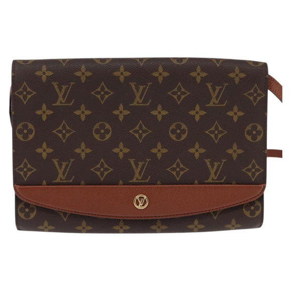 LOUIS VUITTON Monogram Bordeaux 27 Shoulder Bag M51797 LV Auth bs29606