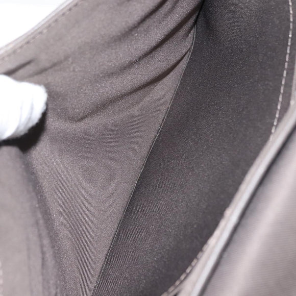 LOUIS VUITTON Damier Infini District PM Shoulder Bag Gray N41485 Auth bs29610