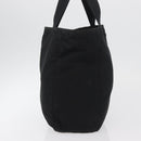 PRADA Tote Bag Nylon Black Silver Auth bs29615-6