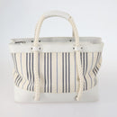 BURBERRY Nova Check Tote Bag Canvas 4Set Beige Auth bs29616-16