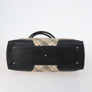 BURBERRY Nova Check Tote Bag Canvas 4Set Beige Auth bs29616-6