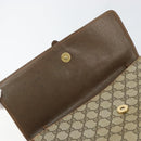 GUCCI GG Supreme Clutch Bag Beige Gold 89 02 050 Auth bs29617-13