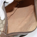 GUCCI GG Supreme Web Sherry Line Shoulder Bag Beige Gold 89 02 032 Auth bs29622-11