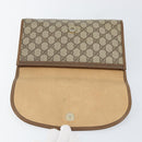 GUCCI GG Supreme Web Sherry Line Bag PVC Beige Gold 89 01 030 Auth bs29623-9