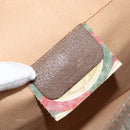 GUCCI GG Supreme Web Sherry Line Bag PVC Beige Gold 89 01 030 Auth bs29623-18