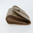 GUCCI GG Supreme Web Sherry Line Bag PVC Beige Gold 89 01 030 Auth bs29623-3