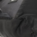 PRADA Backpack Nylon Black Silver Auth bs29624-17