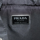 PRADA Backpack Nylon Black Silver Auth bs29624-26