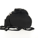 PRADA Backpack Nylon Black Silver Auth bs29624-3
