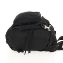 PRADA Backpack Nylon Black Silver Auth bs29624-4