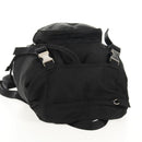 PRADA Backpack Nylon Black Silver Auth bs29624-6