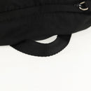 PRADA Backpack Nylon Black Silver Auth bs29624-7