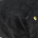CHANEL New Travel Line Tote Bag Nylon Black Gold CC Auth bs29633-14