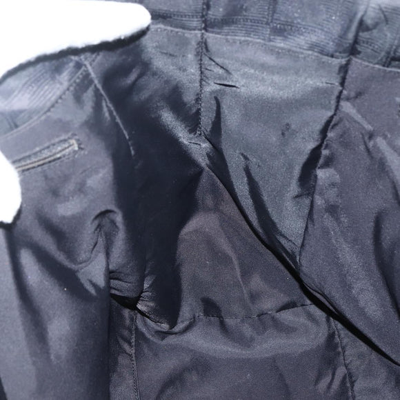 CHANEL New Travel Line Tote Bag Nylon Black gold CC Auth bs29634