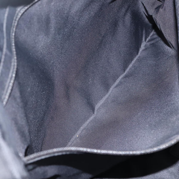 CHANEL New Travel Line Tote Bag Nylon Black gold CC Auth bs29634