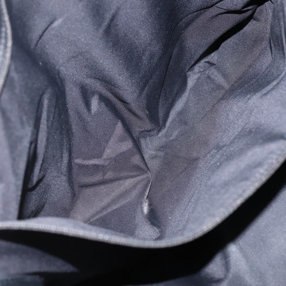 CHANEL New Travel Line Tote Bag Nylon Black gold CC Auth bs29634