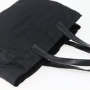 CHANEL New Travel Line Tote Bag Nylon Black gold CC Auth bs29634-6