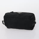 PRADA Pouch Nylon 6Set Black Brown blue Auth bs29638-10