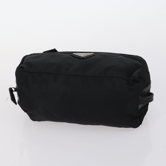 PRADA Pouch Nylon 6Set Black Brown blue Auth bs29638