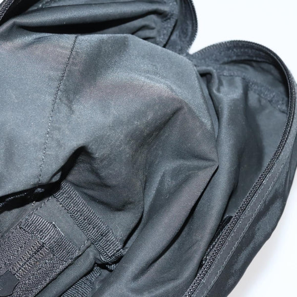 PRADA Pouch Nylon 6Set Black Brown blue Auth bs29638