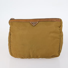 PRADA Pouch Nylon 6Set Black Brown blue Auth bs29638 - 0