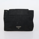 PRADA Pouch Nylon 6Set Black Brown blue Auth bs29638-22