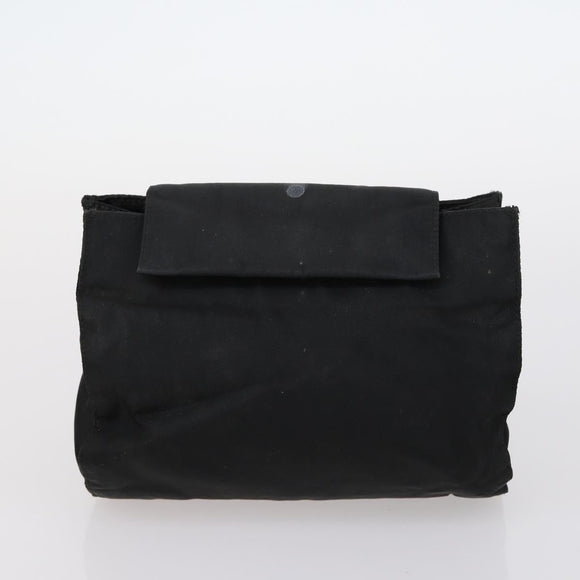PRADA Pouch Nylon 6Set Black Brown blue Auth bs29638
