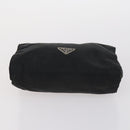 PRADA Pouch Nylon 6Set Black Brown blue Auth bs29638-25
