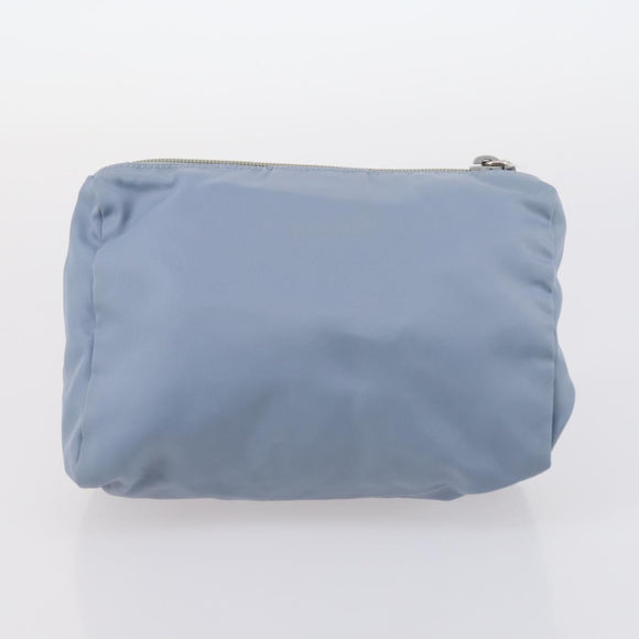 PRADA Pouch Nylon 6Set Black Brown blue Auth bs29638