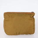 PRADA Pouch Nylon 6Set Black Brown blue Auth bs29638-3