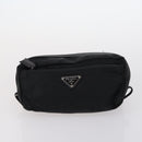 PRADA Pouch Nylon 6Set Black Brown blue Auth bs29638-7