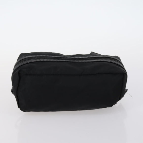 PRADA Pouch Nylon 6Set Black Brown blue Auth bs29638