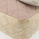 CHANEL Matelasse Chain Flap Shoulder Bag Nylon Multicolor CC Auth bs29639-8