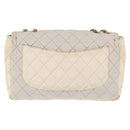 CHANEL Matelasse Chain Flap Shoulder Bag Nylon Multicolor CC Auth bs29639-2