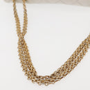 CHANEL Matelasse Chain Flap Shoulder Bag Nylon Multicolor CC Auth bs29639-14