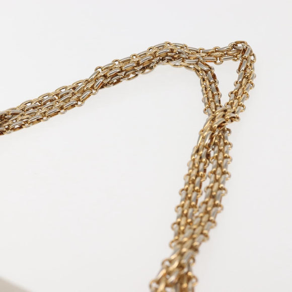 CHANEL Matelasse Chain Flap Shoulder Bag Nylon Multicolor CC Auth bs29639