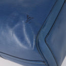 LOUIS VUITTON Epi Keepall 50 Boston Bag Blue M42965 LV Auth bs29642-10