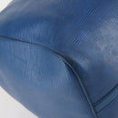 LOUIS VUITTON Epi Keepall 50 Boston Bag Blue M42965 LV Auth bs29642-11