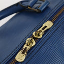LOUIS VUITTON Epi Keepall 50 Boston Bag Blue M42965 LV Auth bs29642-17