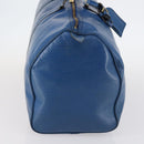 LOUIS VUITTON Epi Keepall 50 Boston Bag Blue M42965 LV Auth bs29642-5