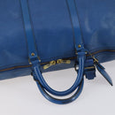 LOUIS VUITTON Epi Keepall 50 Boston Bag Blue M42965 LV Auth bs29642-7