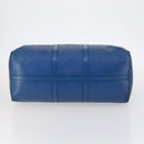 LOUIS VUITTON Epi Keepall 50 Boston Bag Blue M42965 LV Auth bs29642-9