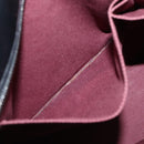 CHANEL Tote Bag Coated Canvas Black Silver CC Auth bs29643-22