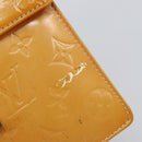 LOUIS VUITTON Monogram Vernis Spring street Hand Bag Pink M91033 LV Auth bs29654-8