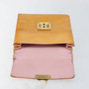 LOUIS VUITTON Monogram Vernis Spring street Hand Bag Pink M91033 LV Auth bs29654-10