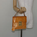 LOUIS VUITTON Monogram Vernis Spring street Hand Bag Pink M91033 LV Auth bs29654-24