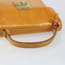 LOUIS VUITTON Monogram Vernis Spring street Hand Bag Pink M91033 LV Auth bs29654-7