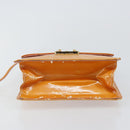 LOUIS VUITTON Monogram Vernis Spring street Hand Bag Pink M91033 LV Auth bs29654-5